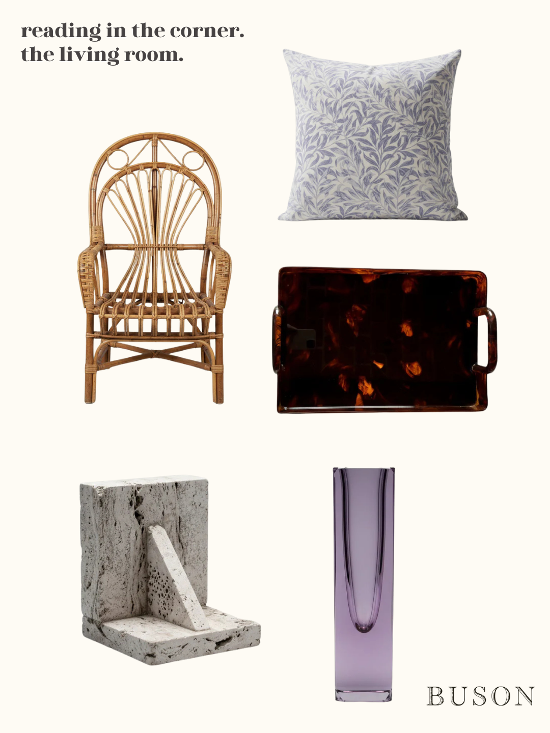 Reading in the Corner: The Living Room