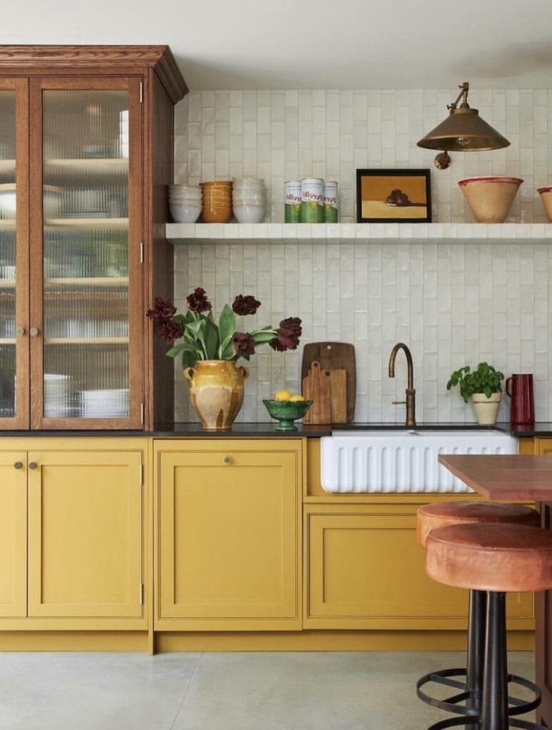 A New Kitchen Needs One Old Piece