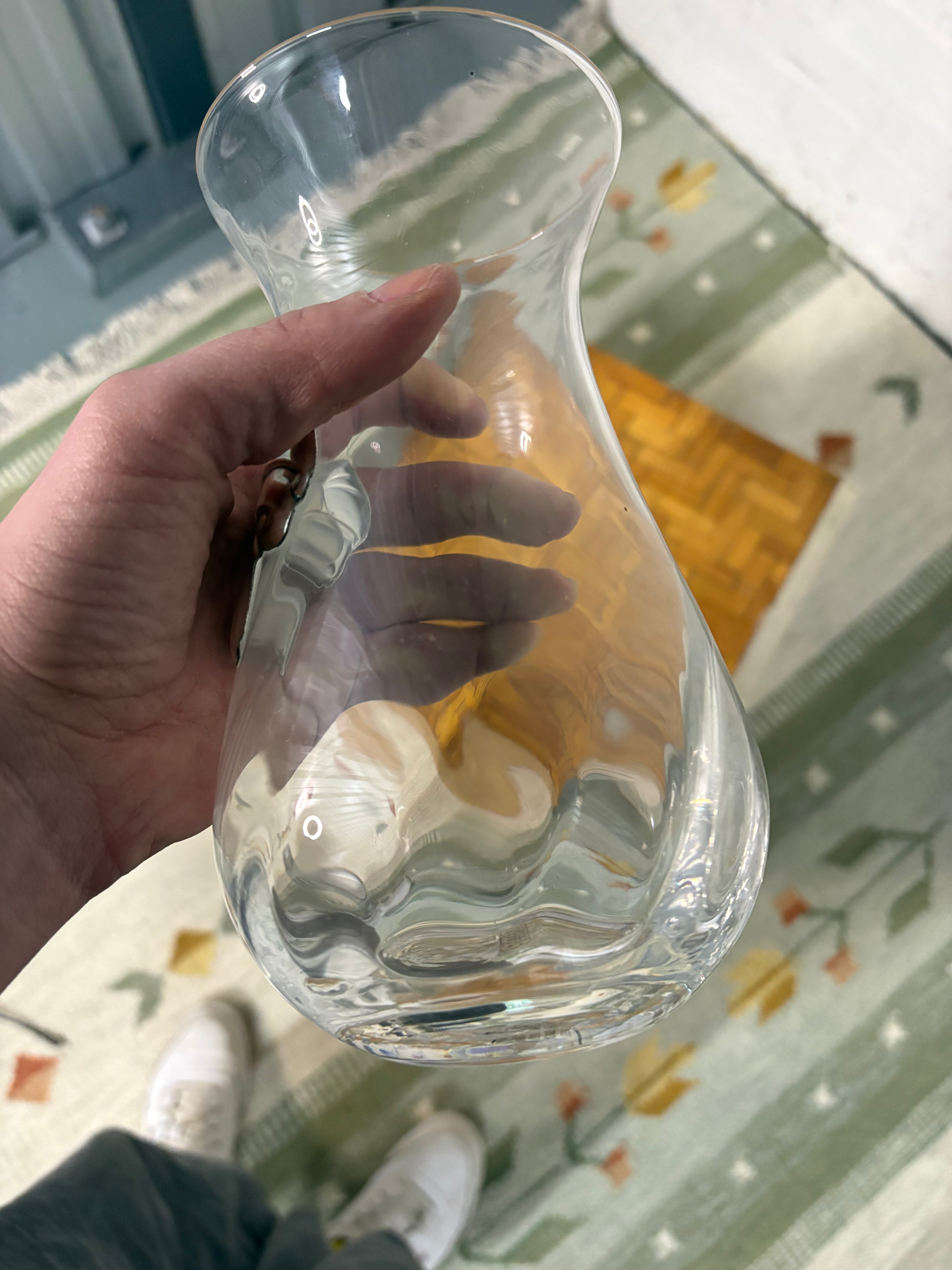 Murano glass vase