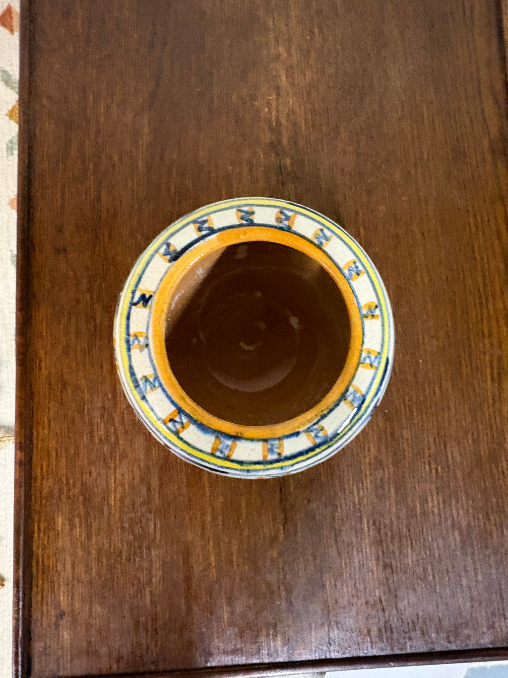 San Zeno Pisa Hand-Painted Maiolica Bowl, Tuscan Renaissance-Revival, Italy, c.1920s–1930s