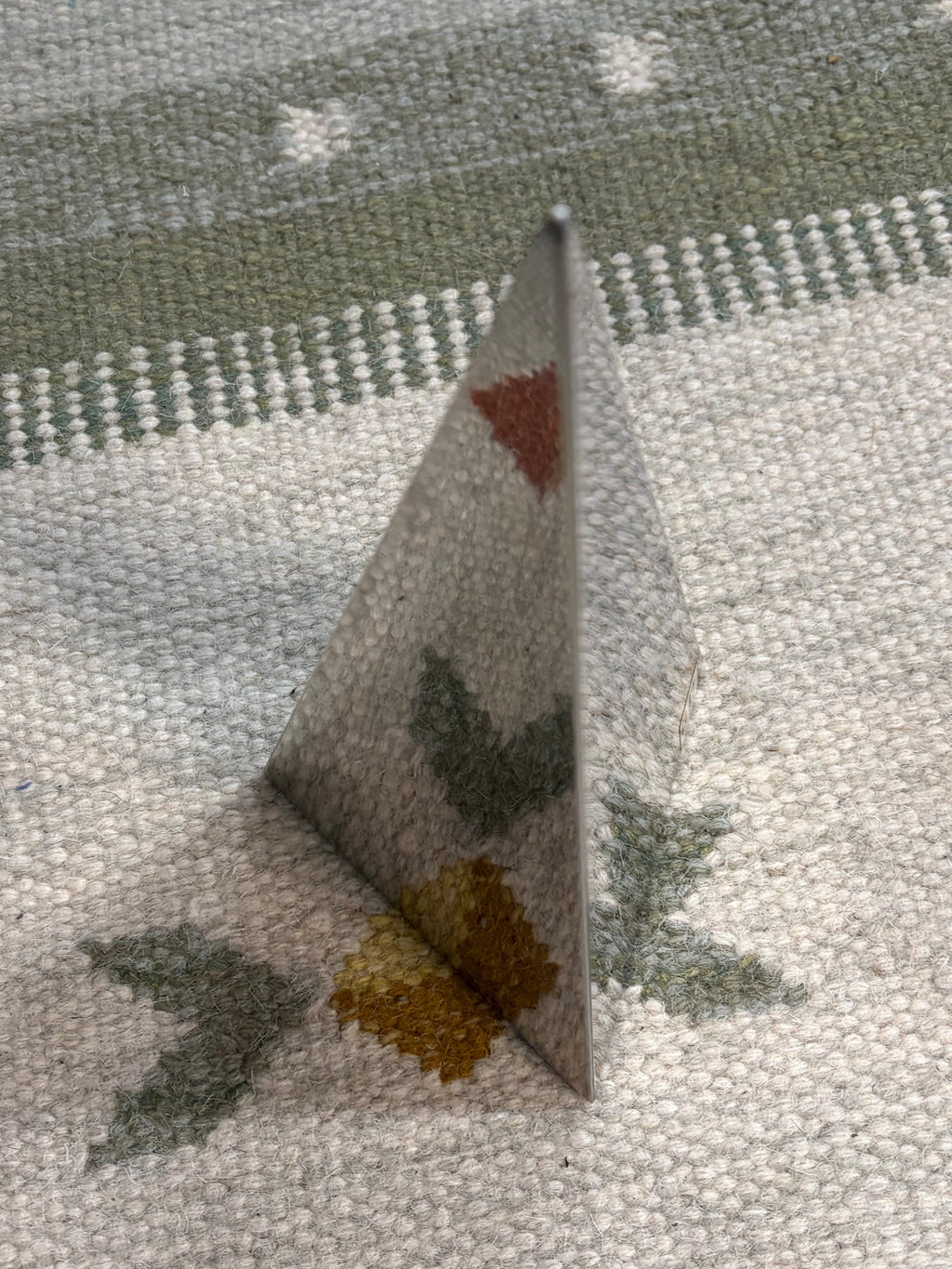 Gi.Bi Cermenate Mirror-Polished Steel Pyramid Sculpture, Italy, c.1970s