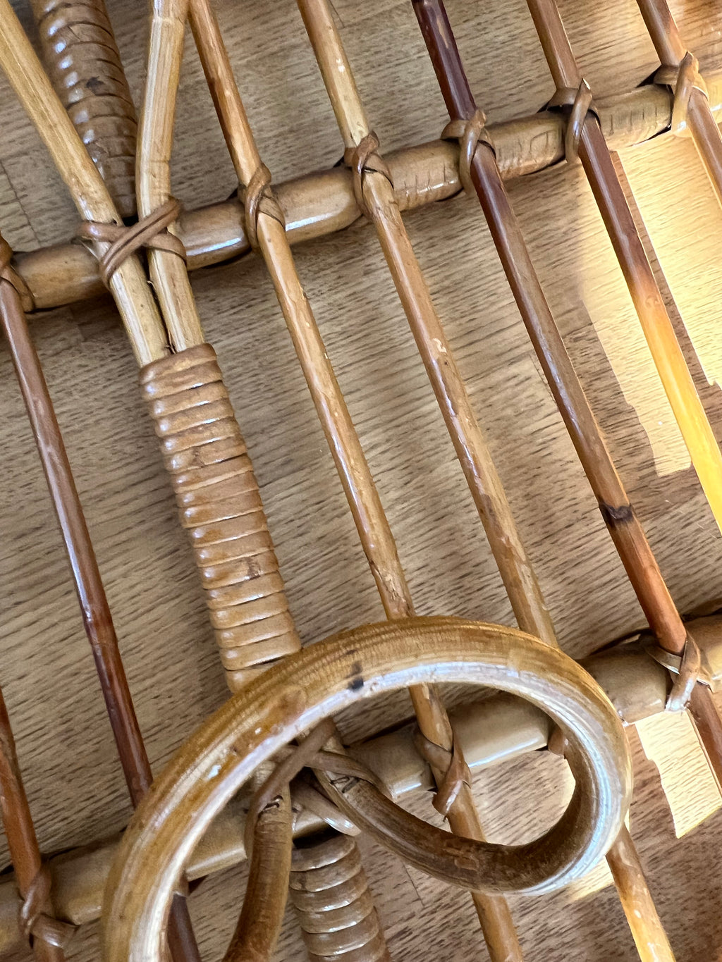 Vintage Bamboo Coat Hooks by Franco Albini for Bonacina