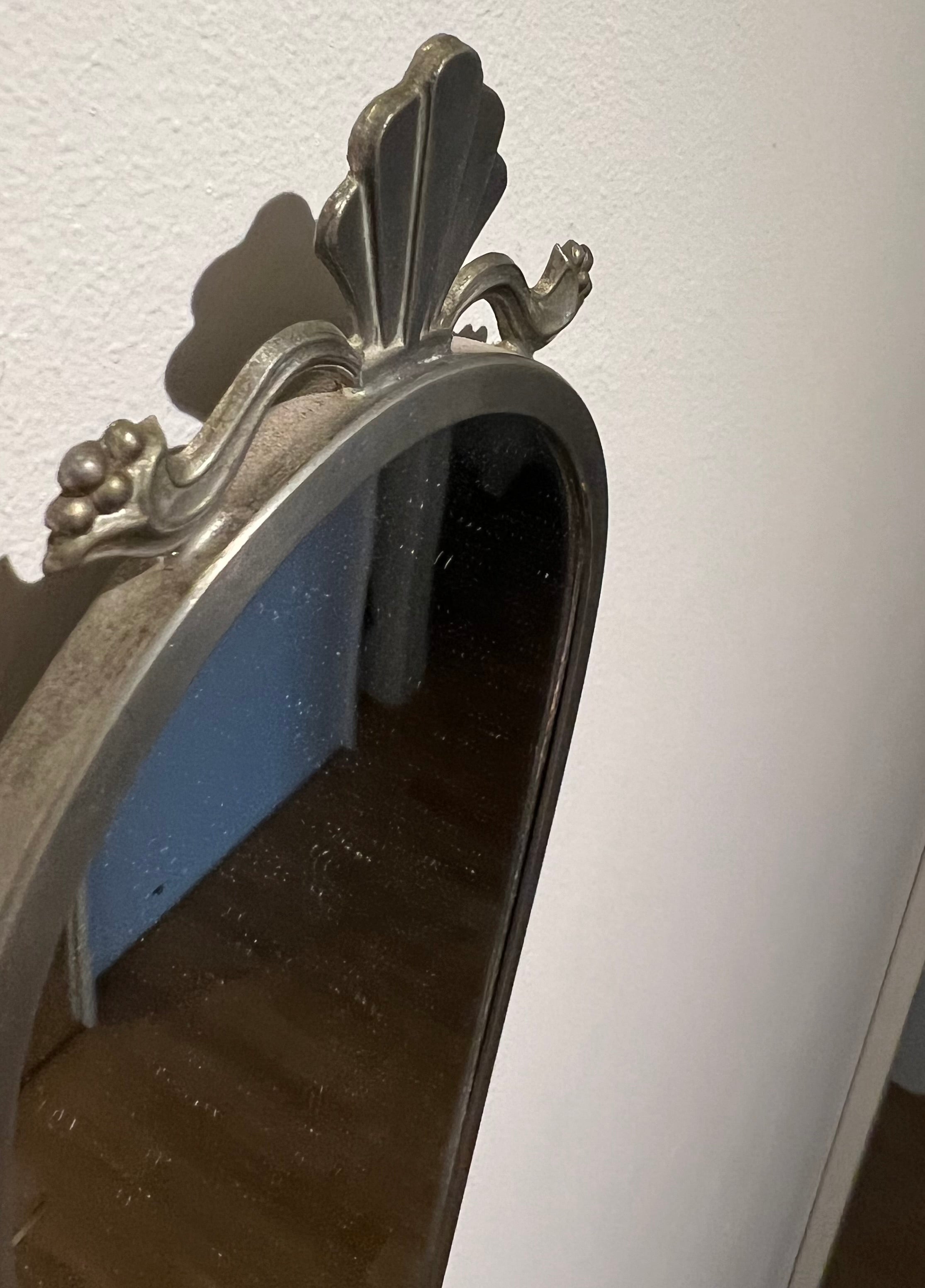 Pair of pewter Swedish sconces, 1920s