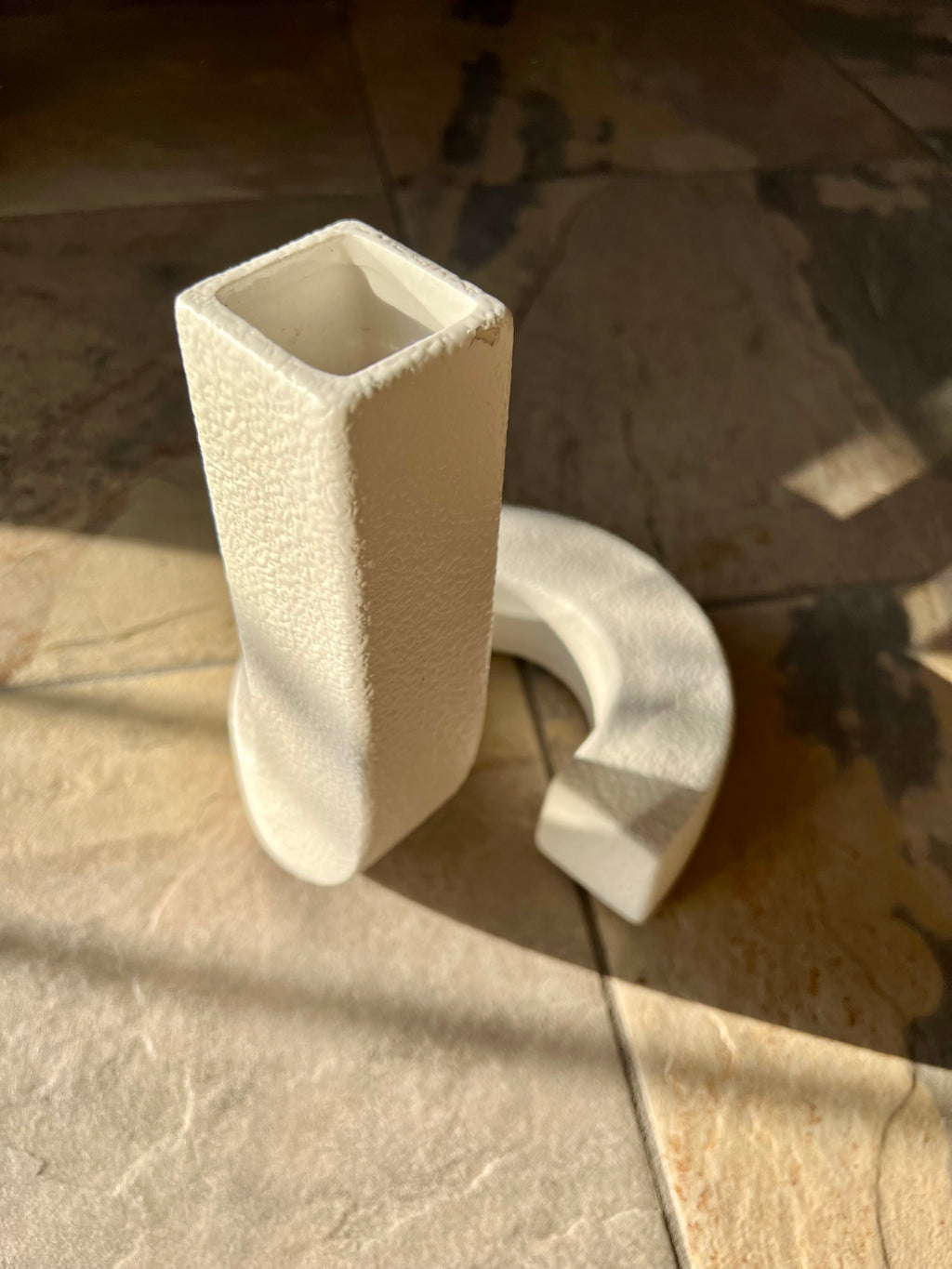 Bertoncello Sasso Bianco Vase, 1970s.