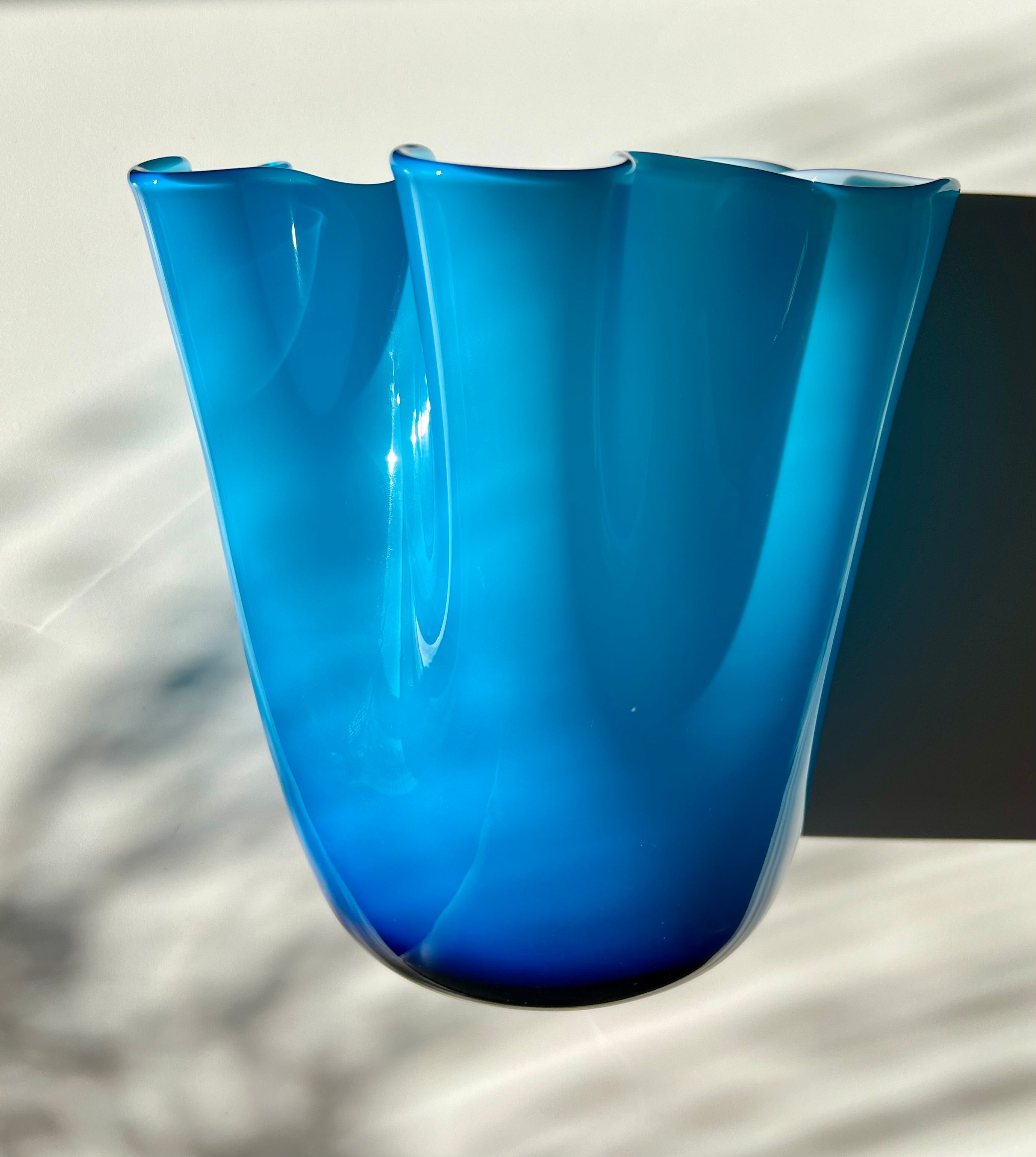 Wave Centerpiece Bowl Original Murano Glass