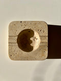 Vintage travertine bowl/ashtray