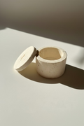 Small travertine box