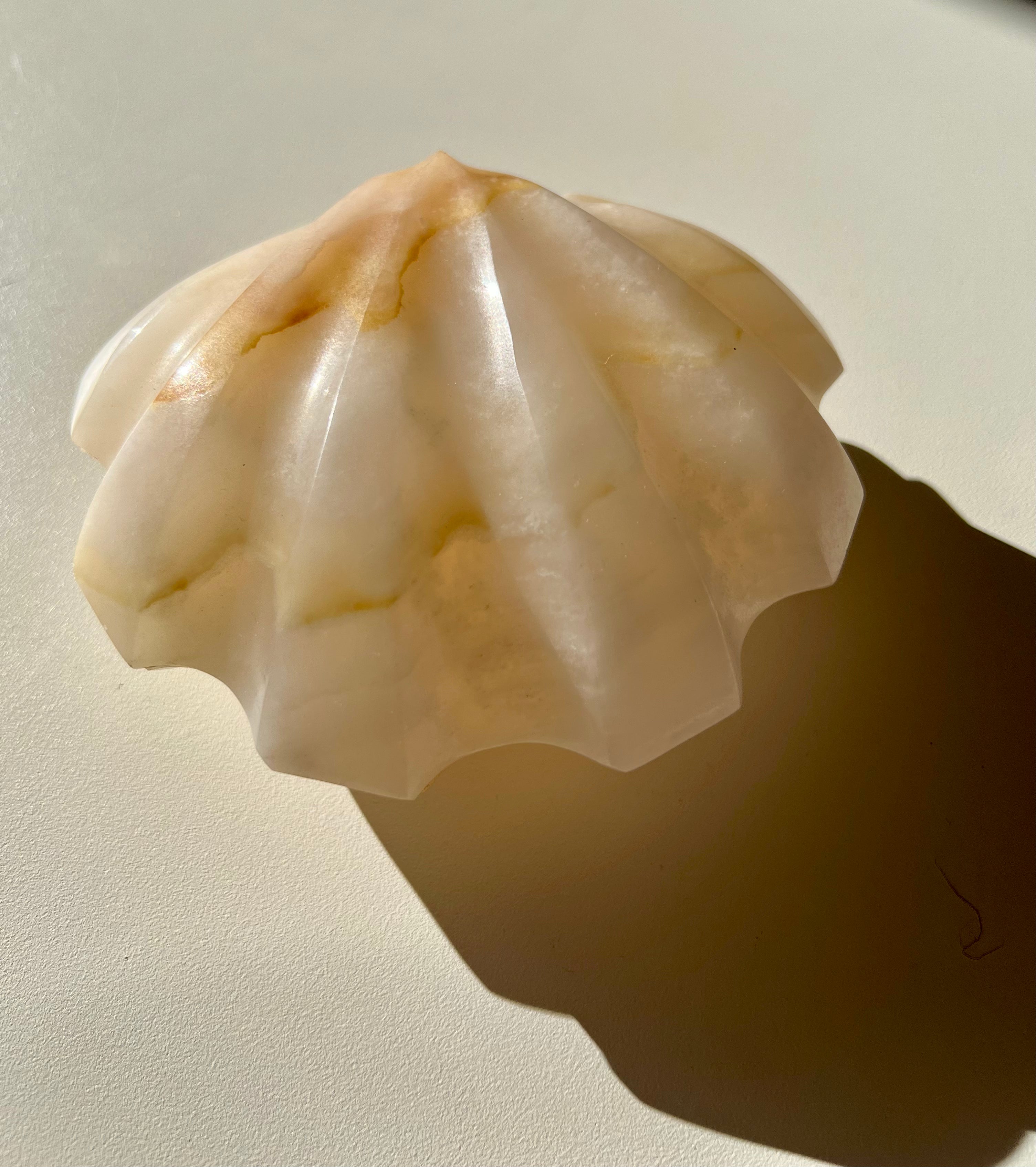 Vintage shell container