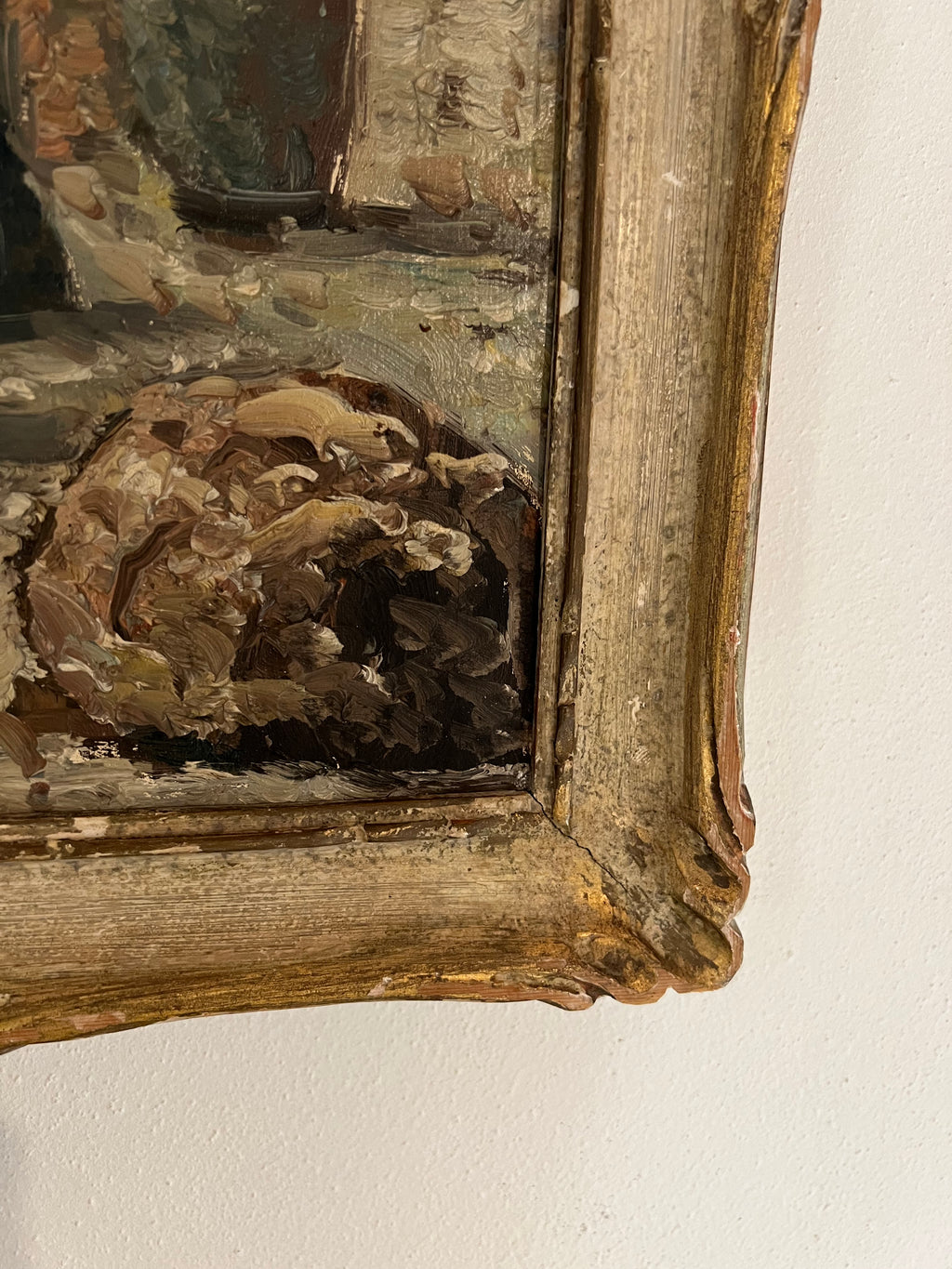 Italian Expressionist Still Life with Bottles, 1950s