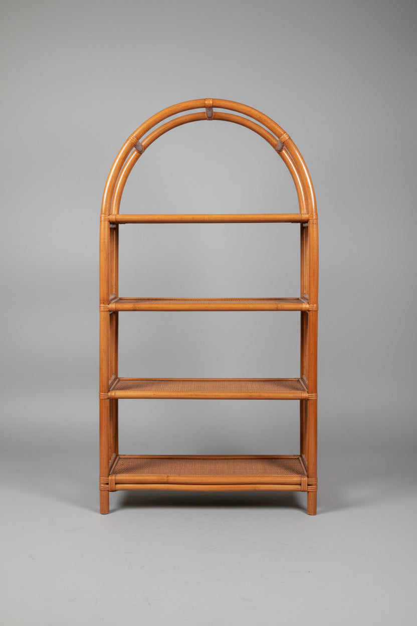 Vintage Italian Bamboo étagère