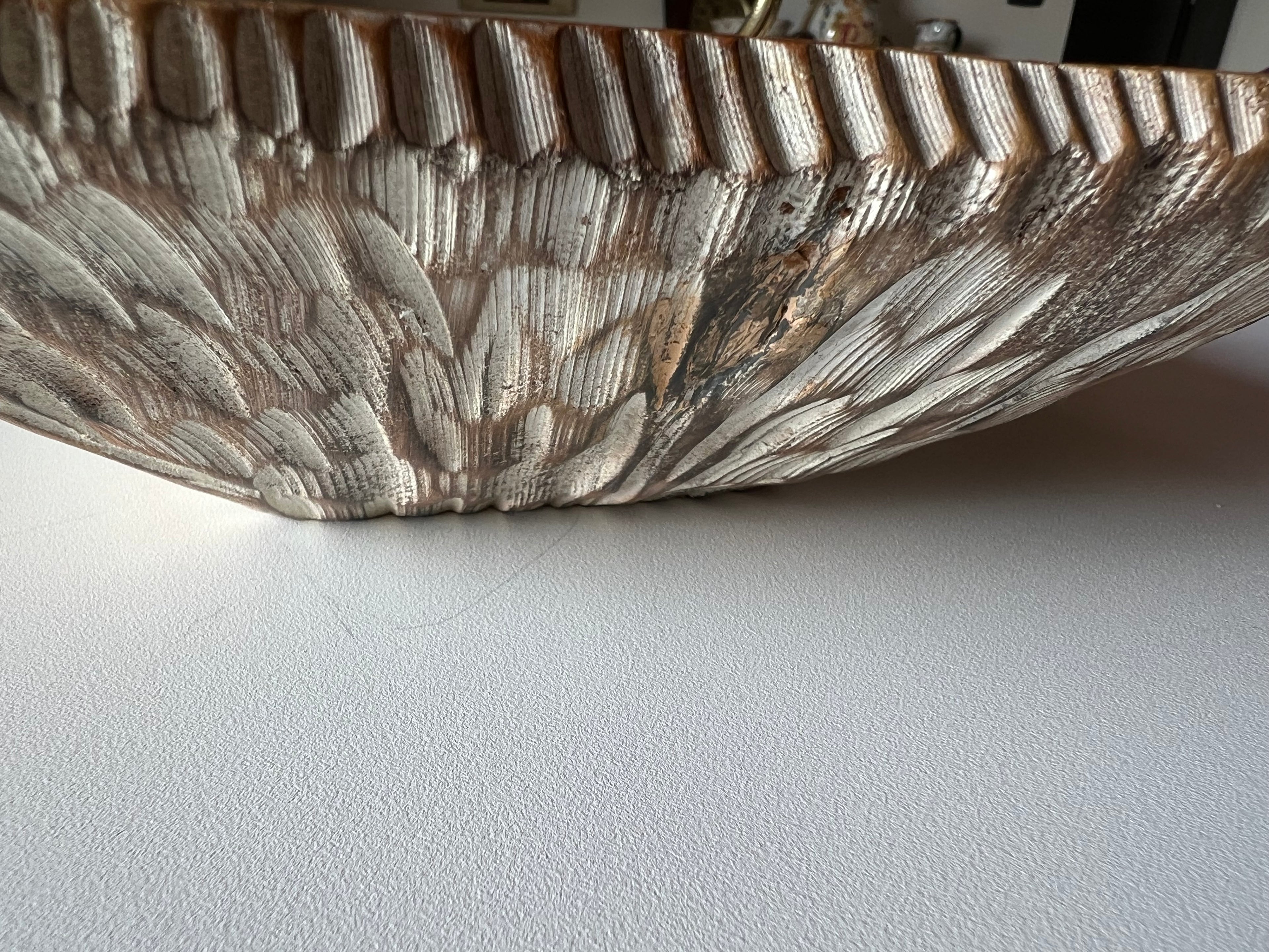 Vintage wooden tray, Macabo, 1960s.