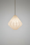 Mid-Century Modern Cocoon Pendant Lamp by Friedel Wauer for Goldkant Leuchten, Germany, 1960s