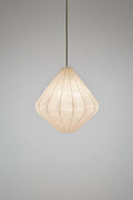 Mid-Century Modern Cocoon Pendant Lamp by Friedel Wauer for Goldkant Leuchten, Germany, 1960s