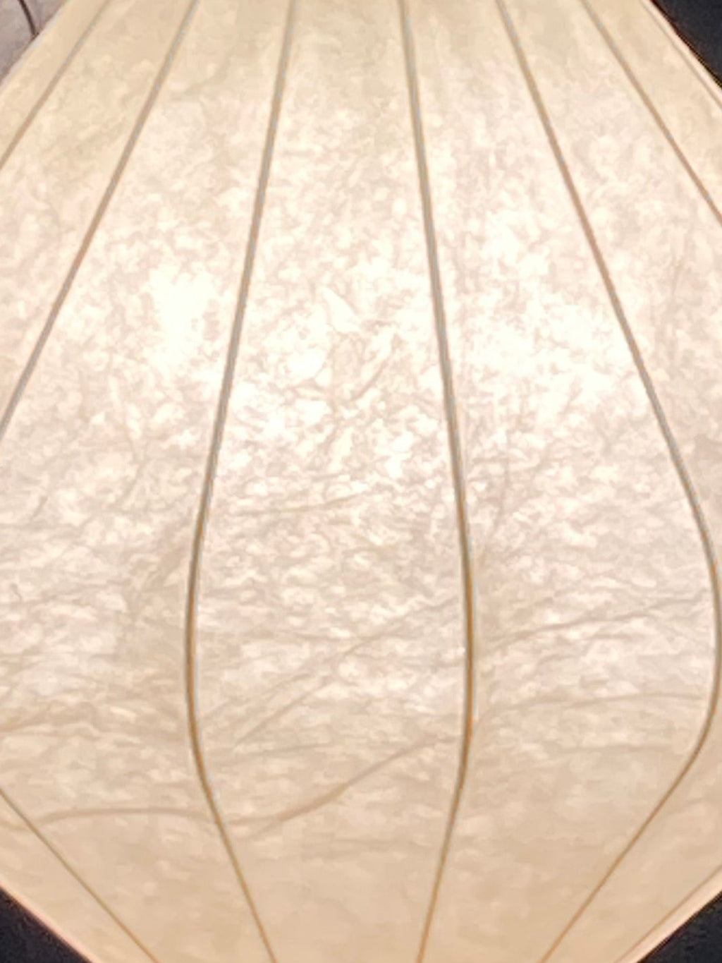 Mid-Century Modern Cocoon Pendant Lamp by Friedel Wauer for Goldkant Leuchten, Germany, 1960s