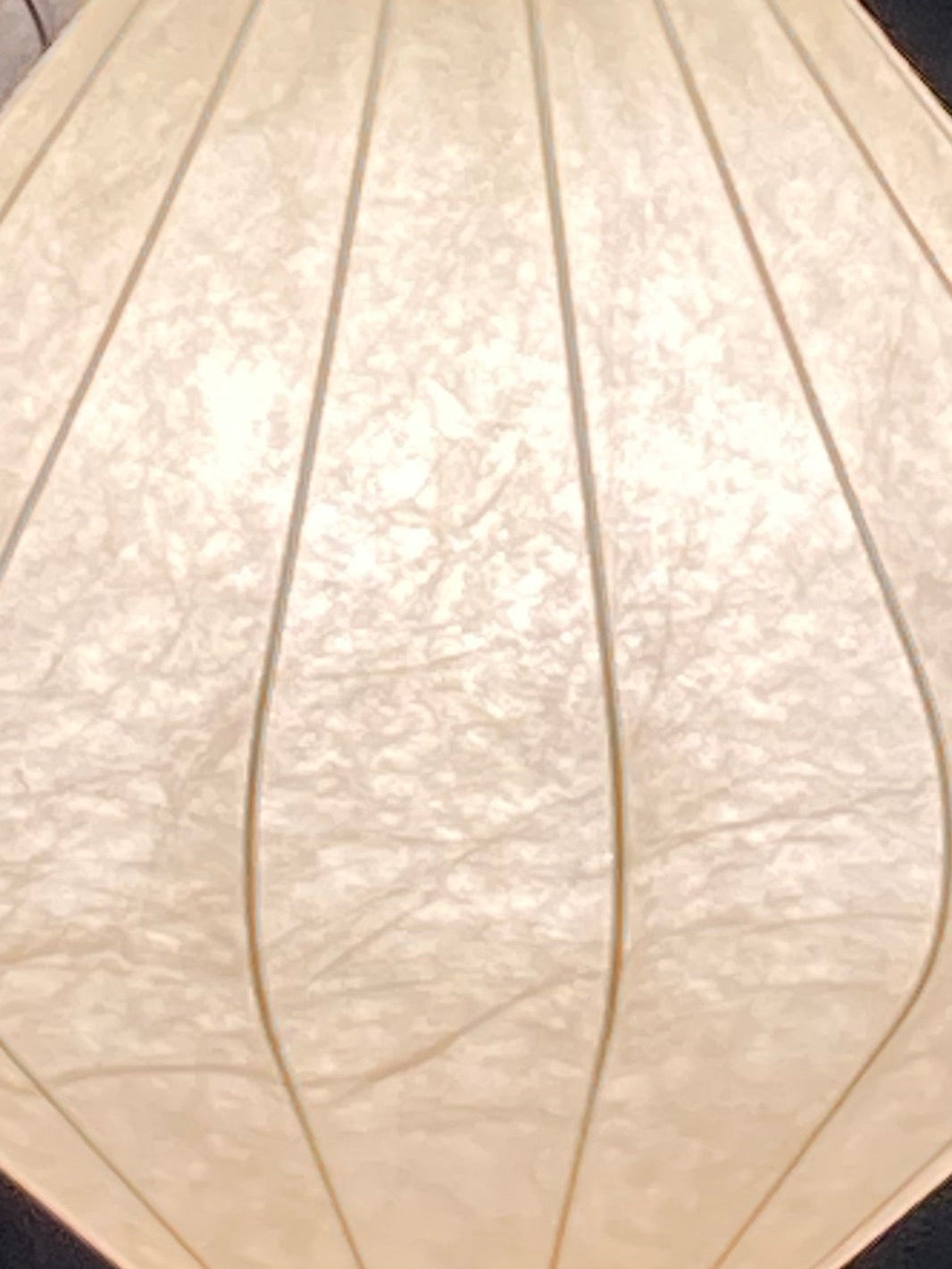 Mid-Century Modern Cocoon Pendant Lamp by Friedel Wauer for Goldkant Leuchten, Germany, 1960s