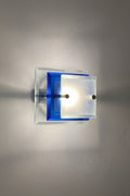 Italian Murano Glass Wall Sconces attributed to Antonio Lupi, 1960s, Set of 2