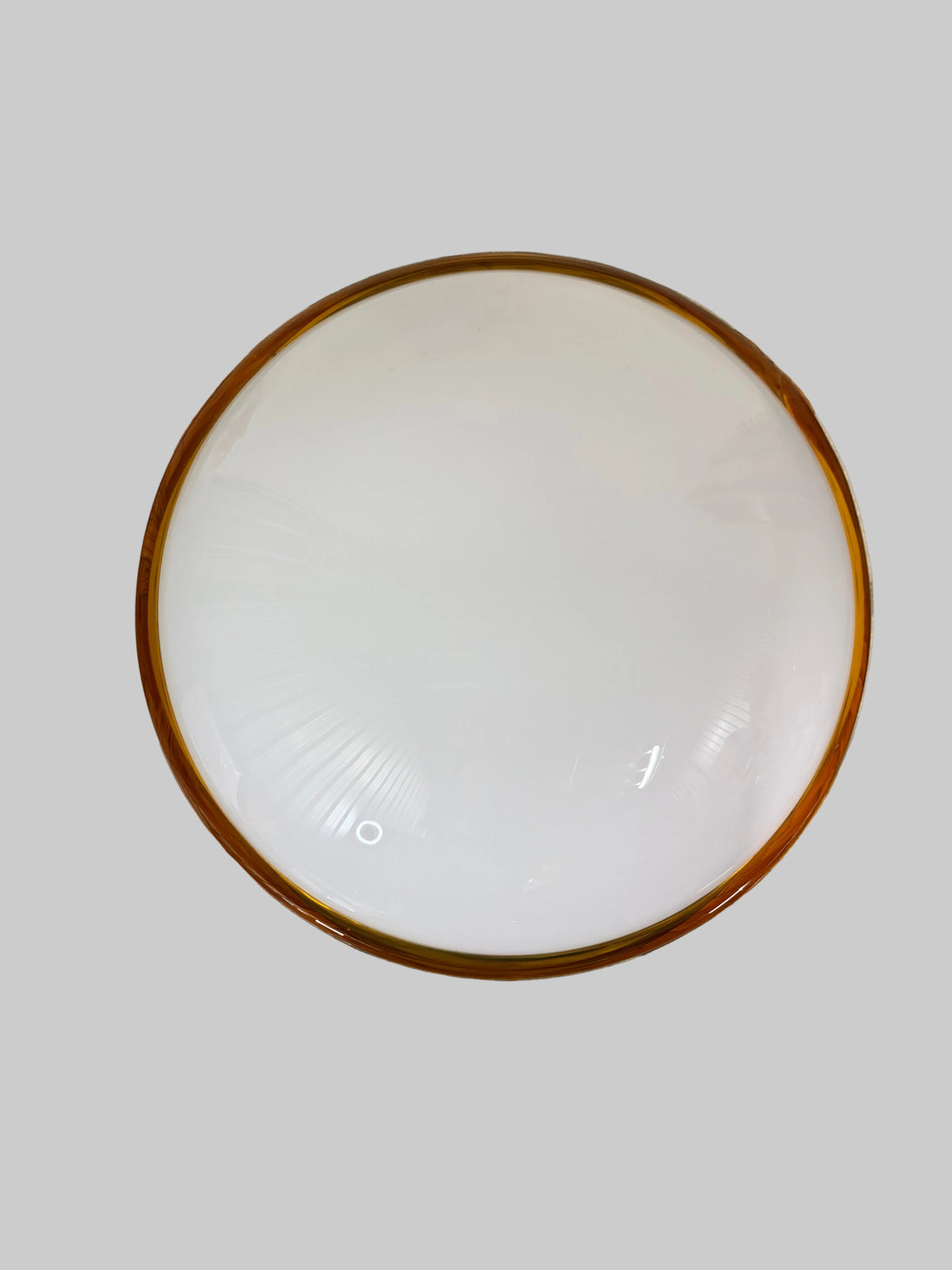 Murano Glass Flush Mount Ceiling Light, attributed to Leucos, Italy, c.1970s