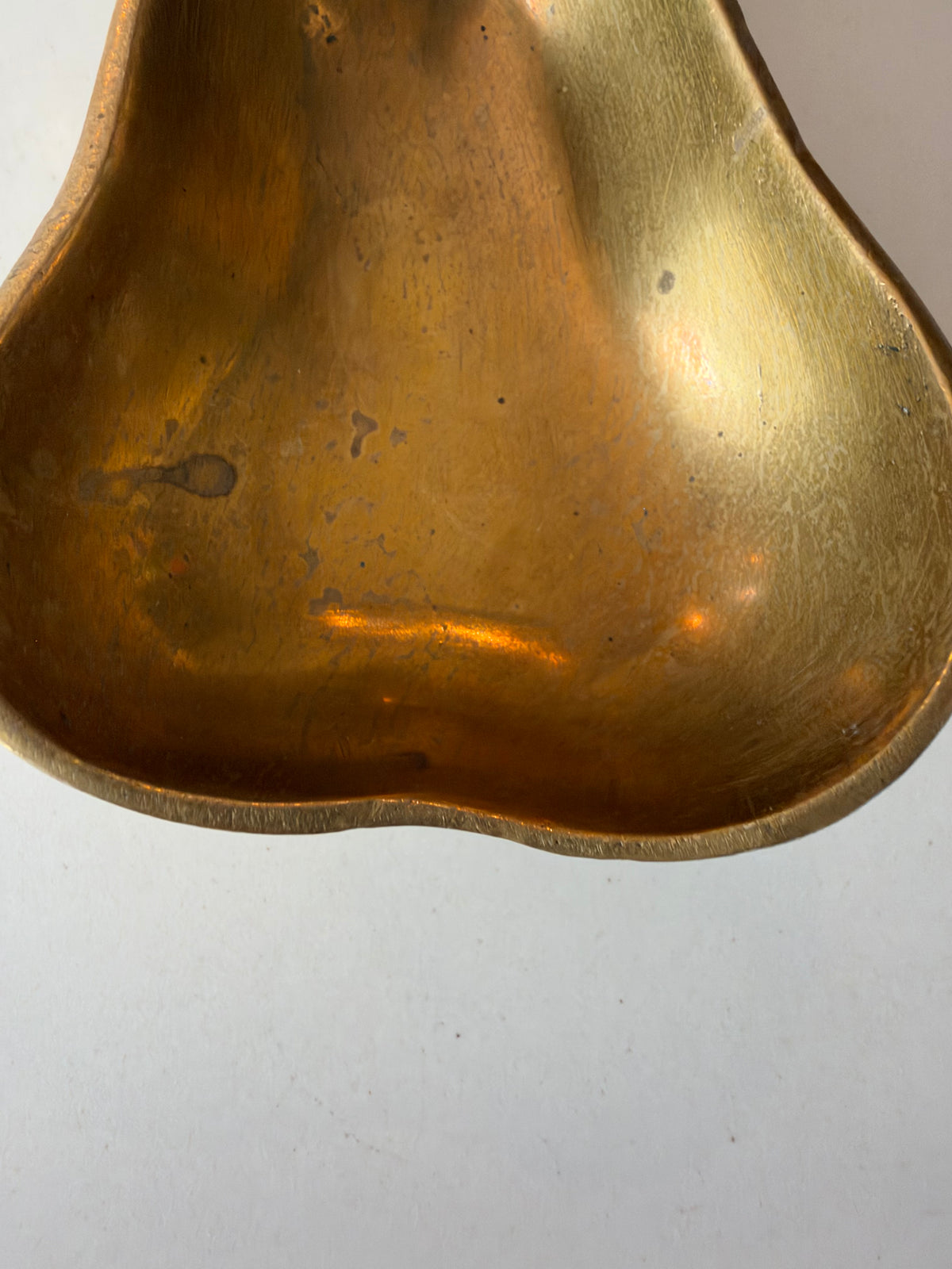 Brass Pear Dish, Sourced in Italy, c.1970s