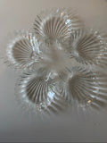 Glass Shell Dish, Sourced in Italy, c.1960s–1970s
