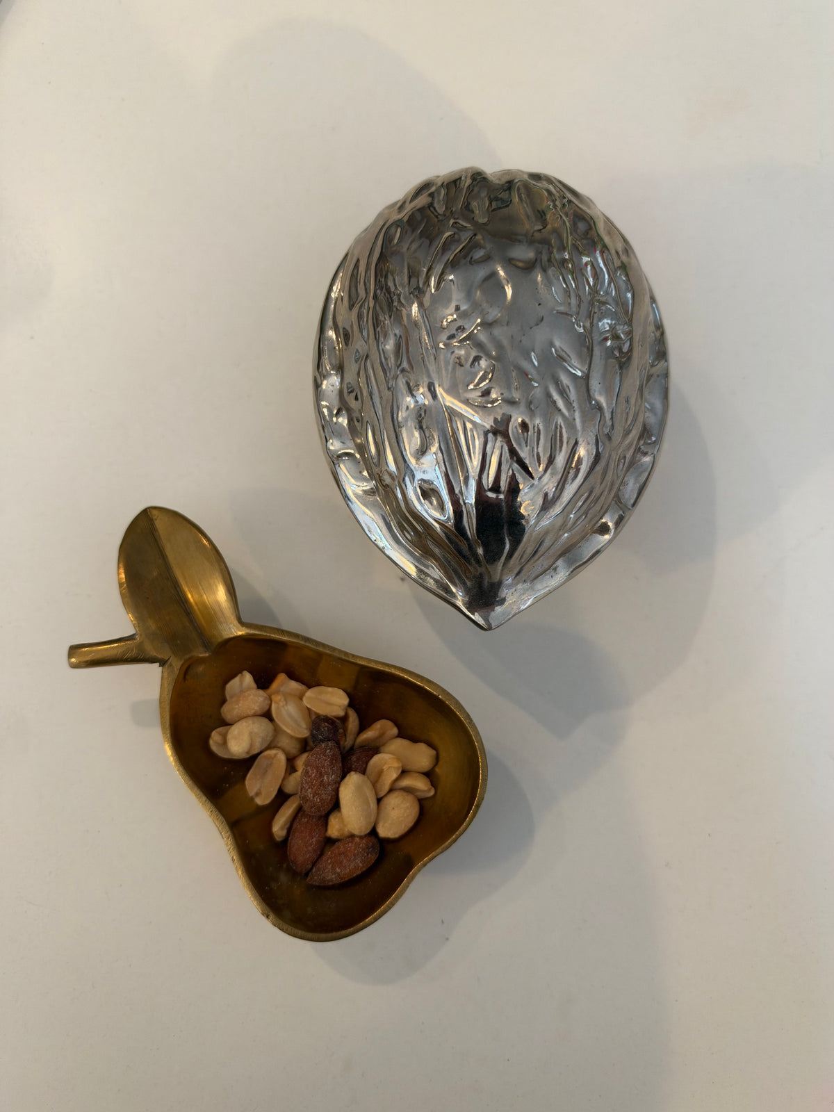Brass Pear Dish, Sourced in Italy, c.1970s