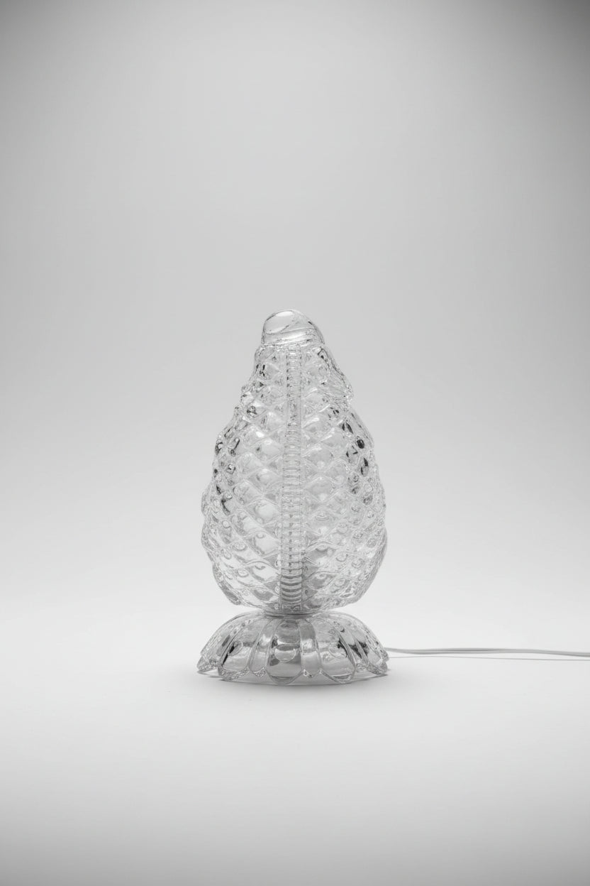 Art Deco Murano Glass Table Lamp, Attributed to Ercole Barovier