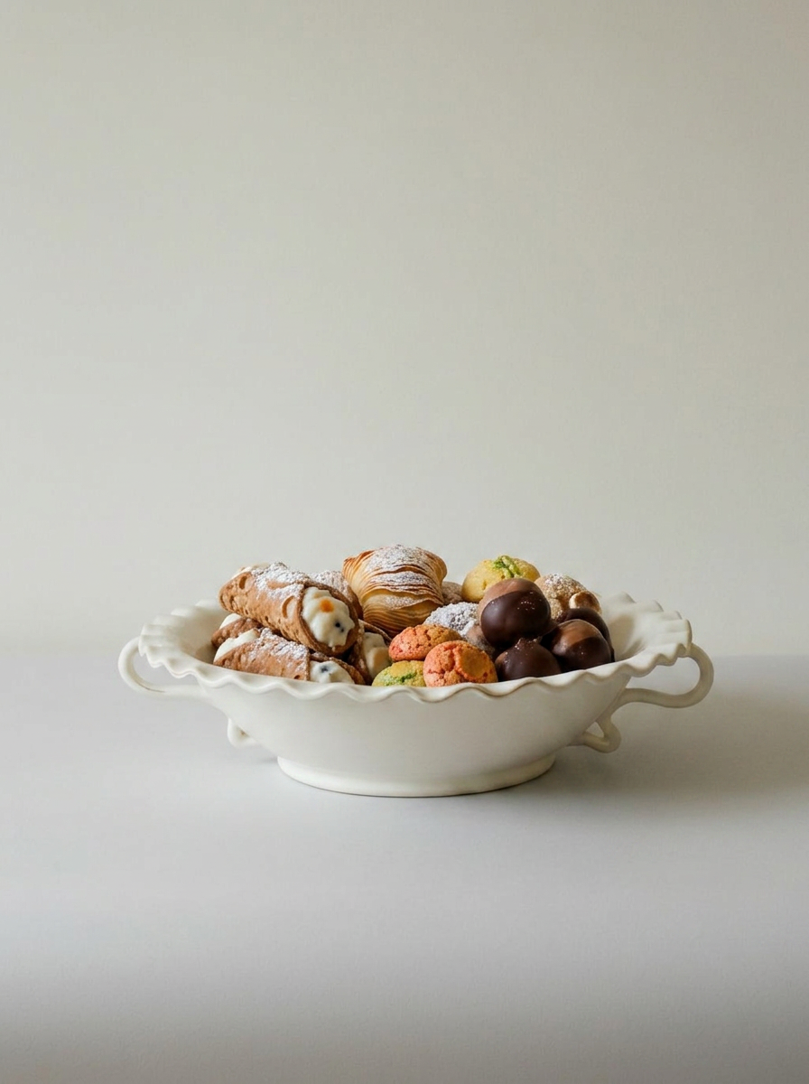 Lucia — Wavy Serving Bowl