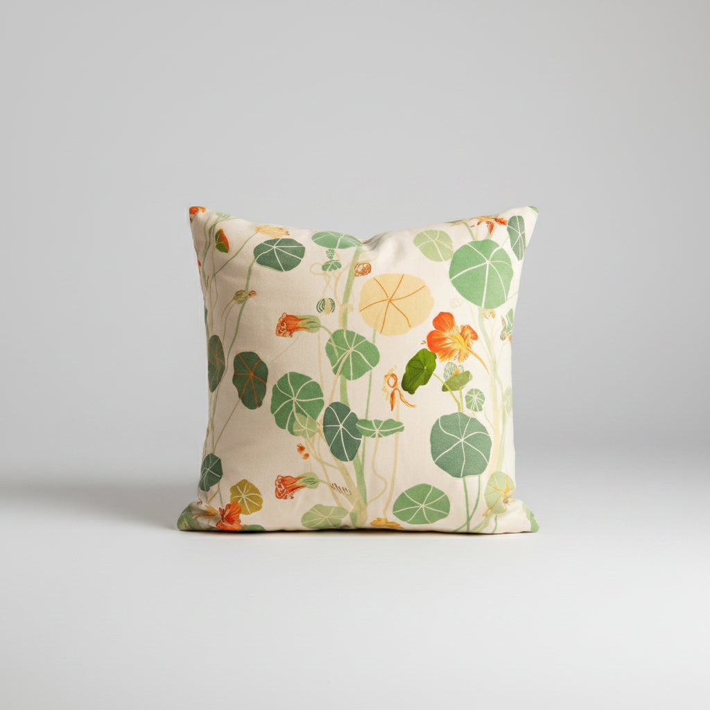 Angela Svensk Nasturtium Cushion