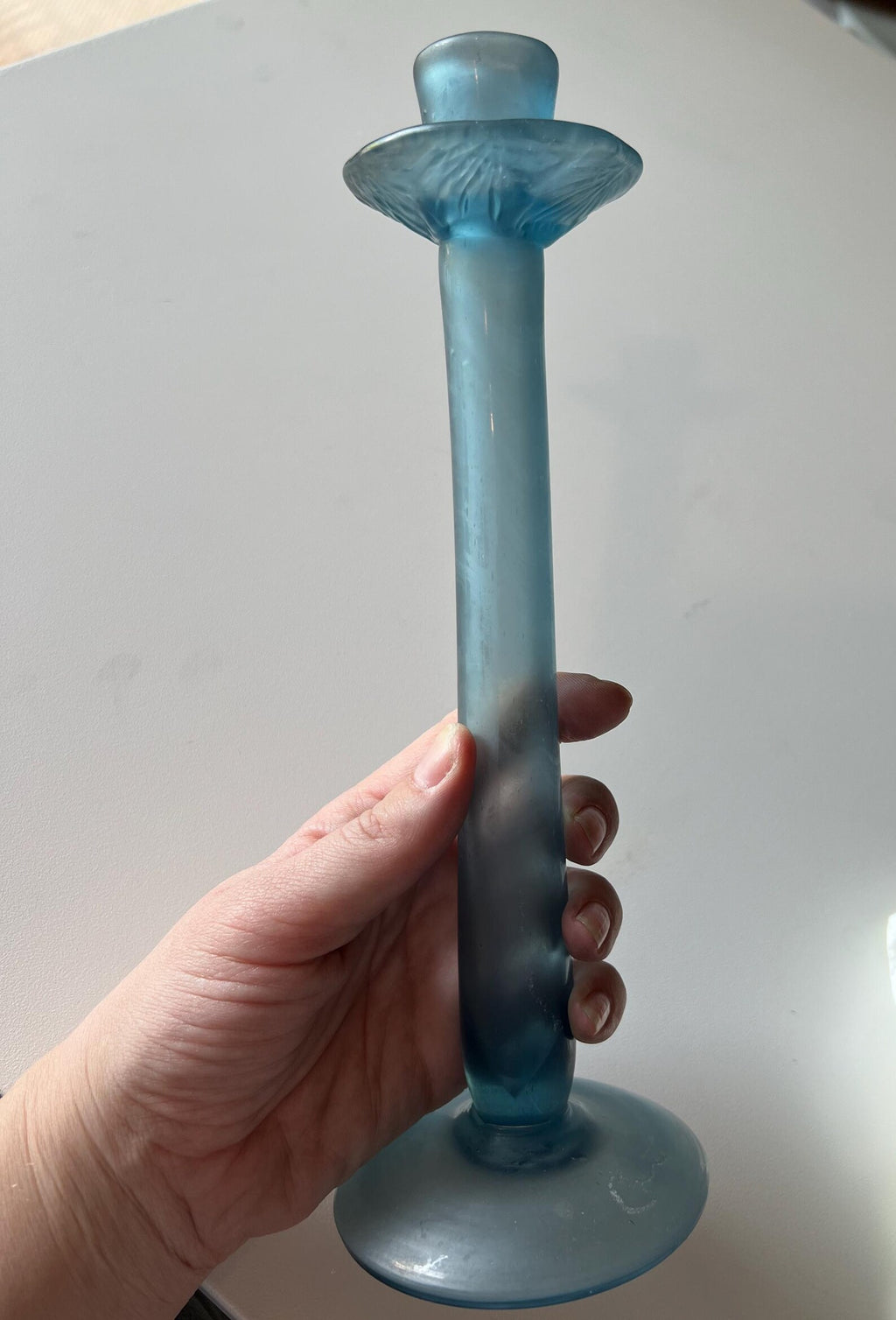 Glass Candlestick