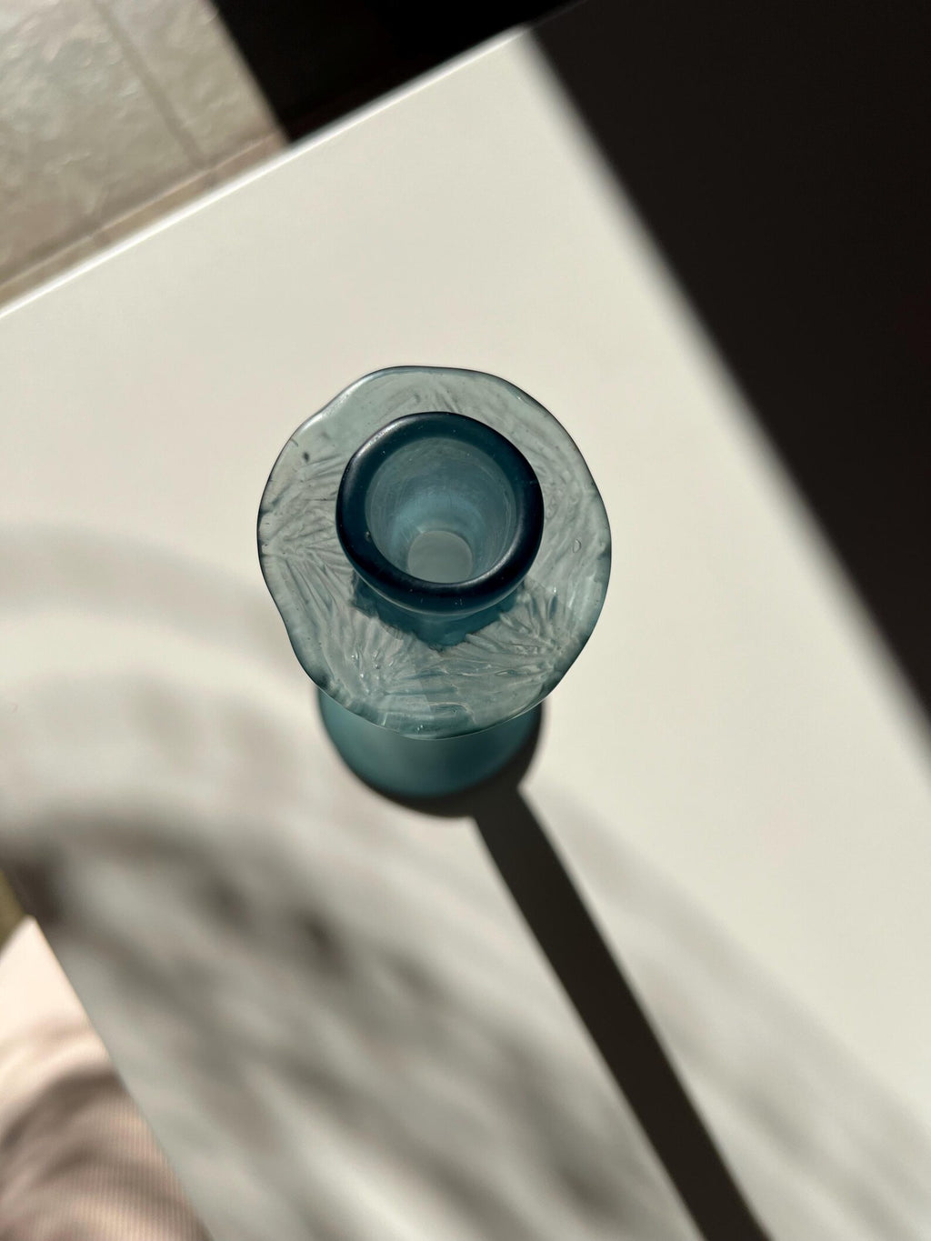 Glass Candlestick