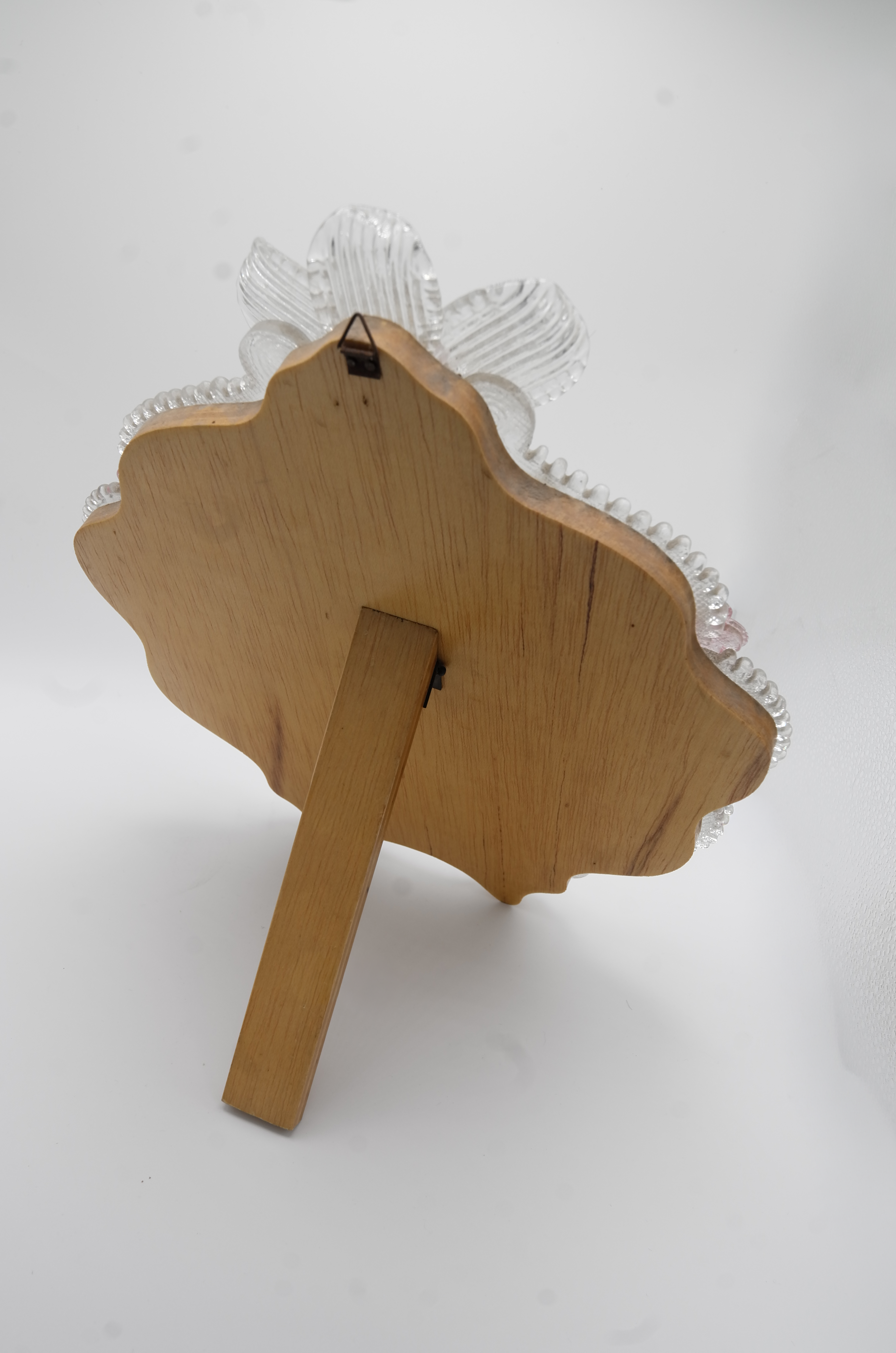 Murano Glass Flowered Mirror, Italy, 1960s