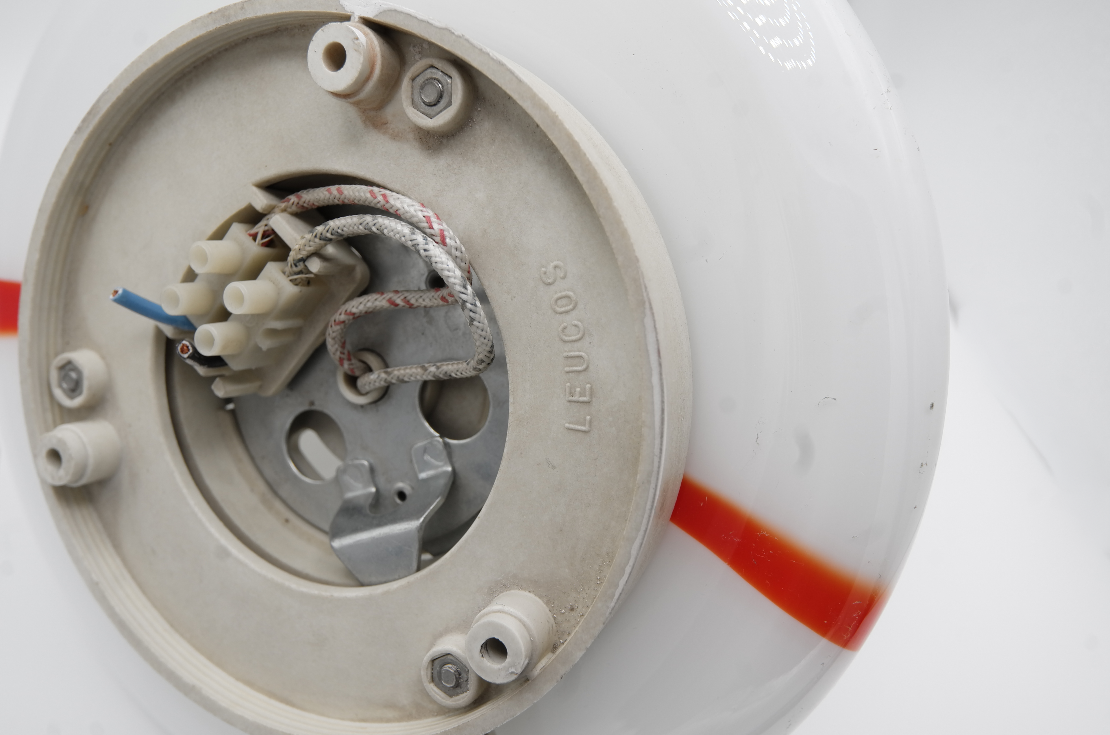 Pair Renato Toso Mico 41 Lamps, Leucos Murano Glass