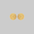 1980s Monet Woven Earrings