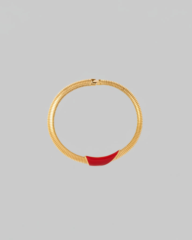 1980s Vintage Monet Enamel Collar