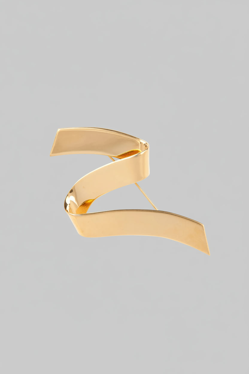 1980s Monet Zigzag Brooch